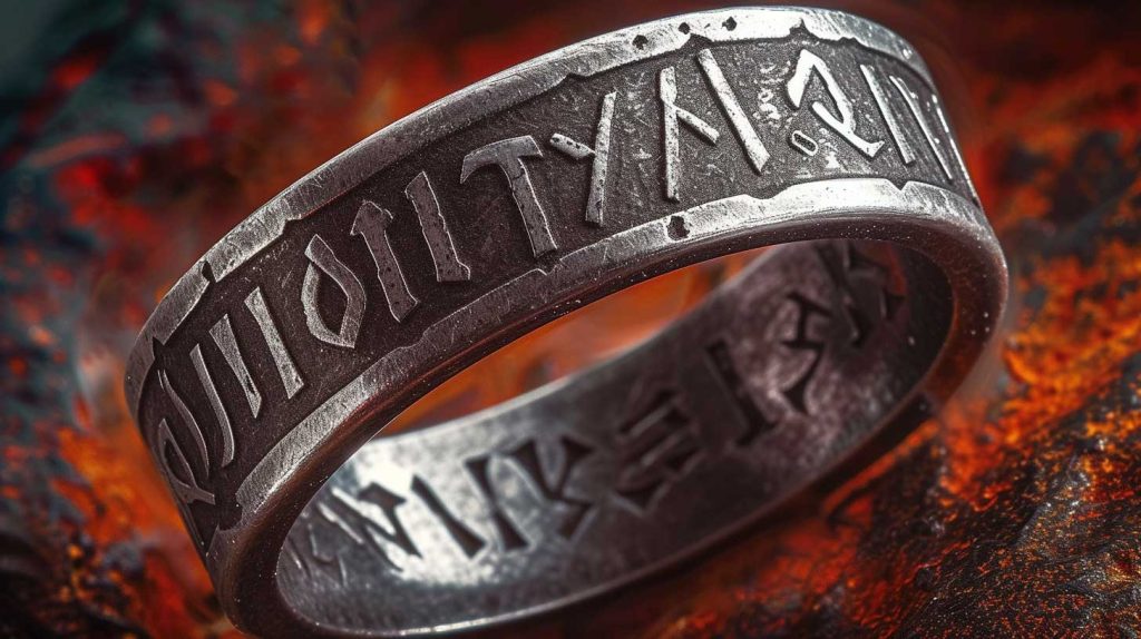 Bague scandinave nordique