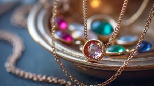 Bijoux avec pierres de naissance