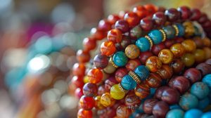 Bracelet de prières bouddhiste