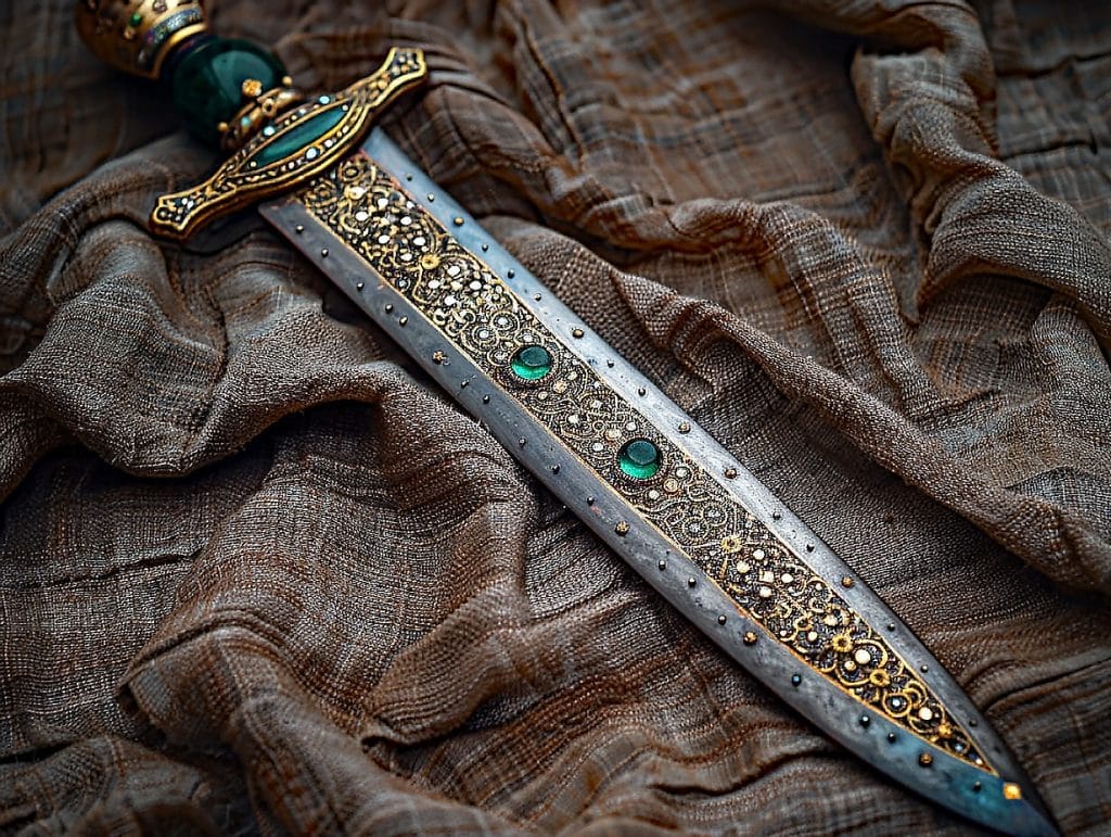 Shamshir-e-Zomorrodnegar – L'épée de la mythologie persane